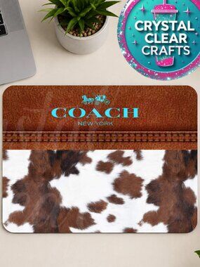 Coach Cowprint Mousepad
